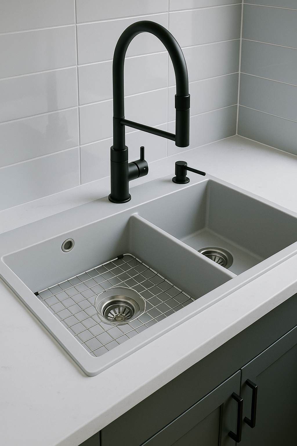 Ifeel Black Well with Gray Auxiliary Tank – Tecnigrifos